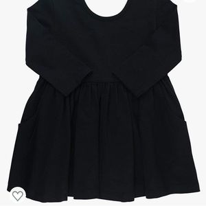 Rufflebutts black dress 18-24 months